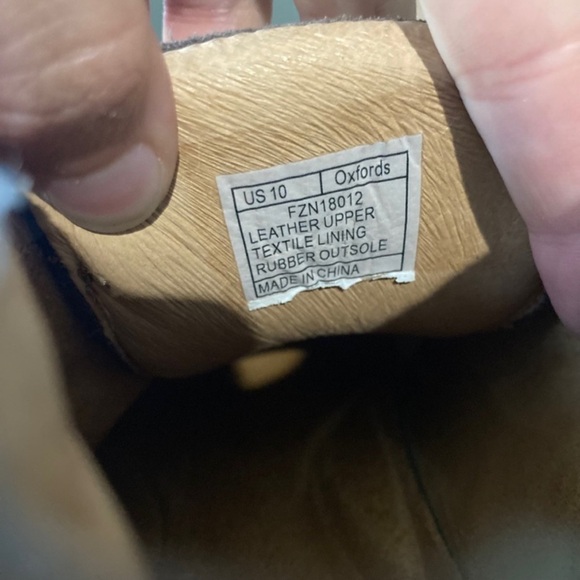 Arkbird | FZN18012 Oxford Chukka Leather Suede Low Top Boots - Picture 7 of 8